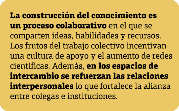  La construcci n del conocimiento es un proceso colaborativo en el que se comparten ideas, habilidades y recursos. Lo...