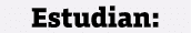 Estudian:
