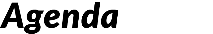 Agenda