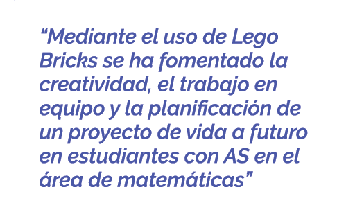  “Mediante el uso de Lego Bricks se ha fomentado la creatividad, el trabajo en equipo y la planificaci n de un proyec...