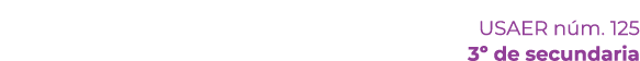  USAER n m. 125 3º de secundaria 