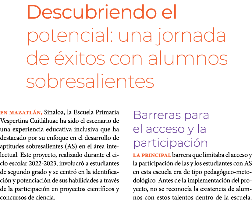 Descubriendo el potencial: una jornada de xitos con alumnos sobresalientes En Mazatl n, Sinaloa, la Escuela Primari...