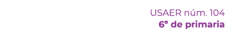 USAER n m. 104 6º de primaria 