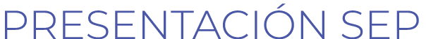 PRESENTACI N SEP