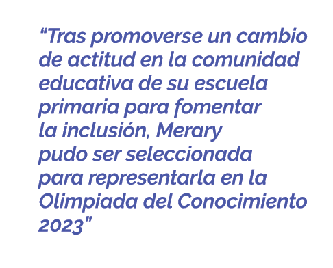  “Tras promoverse un cambio de actitud en la comunidad educativa de su escuela primaria para fomentar la inclusi n, M...