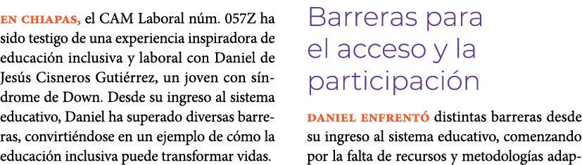 En Chiapas, el CAM Laboral n m. 057Z ha sido testigo de una experiencia inspiradora de educaci n inclusiva y laboral ...