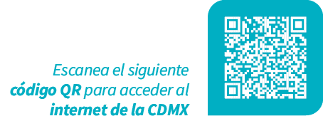 Escanea el siguiente c digo QR para acceder al internet de la CDM