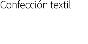 Confecci n textil